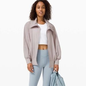 Lululemon New Rituals Jacket Iced Iris Size 6 EXCELLENT Perfect Condition